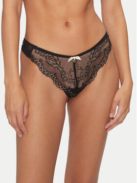 Gossard Gossard Tanga Superboost Lace 7716 Fekete