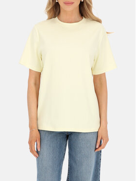 L’AF L’AF T-Shirt Matis Żółty Regular Fit