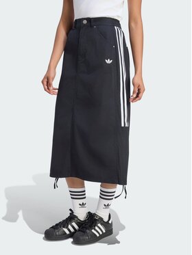 adidas adidas Spódnica maxi 168878 Czarny Regular Fit