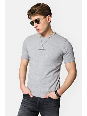 Lancerto Lancerto T-Shirt Steph TS073123000002 Szary Regular Fit