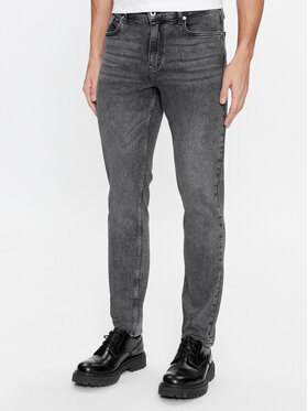 Karl Lagerfeld Jeans Karl Lagerfeld Jeans Blugi Klj Slim Monogram Denim 236D1106 Gri Slim Fit