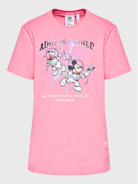 adidas adidas T-Shirt Disney Graphic HL9052 Różowy Regular Fit