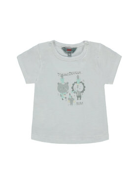 Kanz Kanz T-Shirt 1832863-1000 Biały Basic Fit