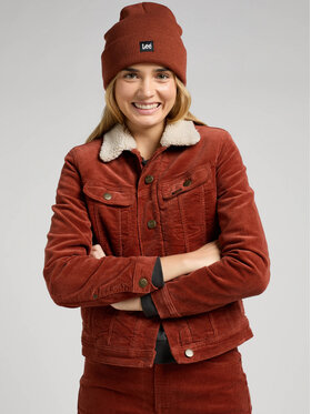 Lee Lee Czapka BEANIE Czerwony