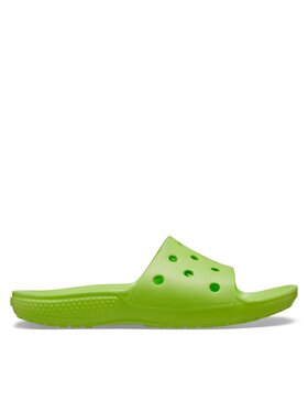 Crocs Crocs Klapki Classic Slide Kids 206396 Zielony