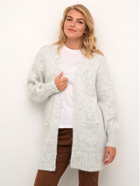 Kaffe Kaffe Kardigan Kaalioma 10505567 Szary Loose Fit