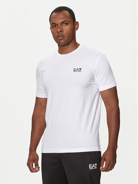EA7 Emporio Armani EA7 Emporio Armani T-shirt 8NPT26 PJVQZ 1100 Bijela Regular Fit