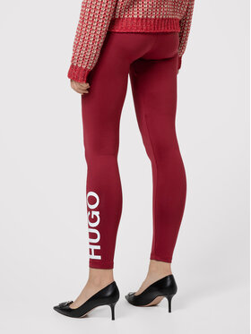 Hugo Leggings Delessie 50439062 Crvena Slim Fit