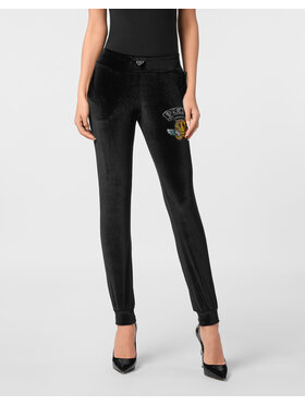 PHILIPP PLEIN PHILIPP PLEIN Spodnie dresowe 24357 Czarny Jogger Fit