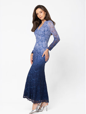 LIDIA KALITA LIDIA KALITA Sukienka wieczorowa Amalfi Niebieski Slim Fit