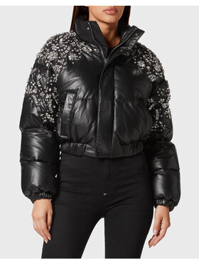 PHILIPP PLEIN PHILIPP PLEIN Giacca di pelle 9097 Nero Regular Fit