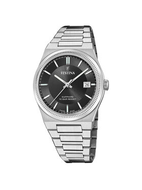 Festina Festina Zegarek F20034-4 Srebrny