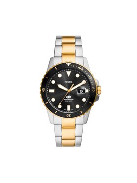 Fossil Fossil Ρολόι Blue FS6031 Ασημί