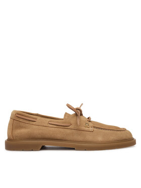 Tommy Hilfiger Tommy Hilfiger Mokaszin Light Suede Boat Shoe FW0FW09337 Barna