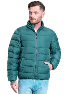 Mustang Mustang Kurtka zimowa DANIEL LIGHT PADDED Zielony Regular Fit