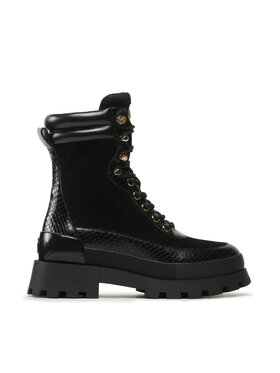 MICHAEL Michael Kors MICHAEL Michael Kors Šnurovacia obuv Rowan Lace Up Bootie 40F3RWFE8S Čierna