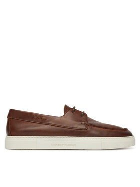 Emporio Armani Emporio Armani Półbuty X4X662 XF849 00257 Brązowy