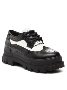 Buffalo Buffalo Nizki čevlji Aspha Brogue 1622301 Črna