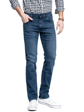 Lee Lee Jeansy DAREN ZIP FLY Niebieski Straight Fit
