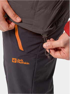 Jack Wolfskin Pernata Jakna Ather Down Hoody 1207671 Crvena Regular Fit