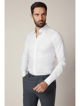 Lancerto Lancerto Koszula Assunta KO073225000010 Biały Slim Fit