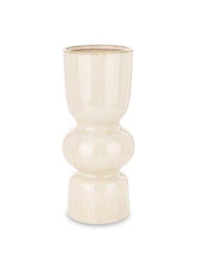 MIAhome MIAhome Wazon ceramiczny 36x15,5x15,5 cm MEZANIO - I Biały