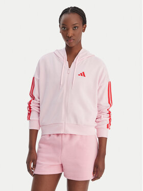 adidas adidas Bluză Essentials 3-Stripes KD4789 Roz Regular Fit