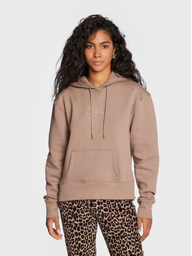 Guess Guess Mikina Hanne W2BQ13 K9Z21 Hnědá Regular Fit
