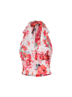 ACANFORA ACANFORA Top 8709POP-PAN Biały Regular Fit