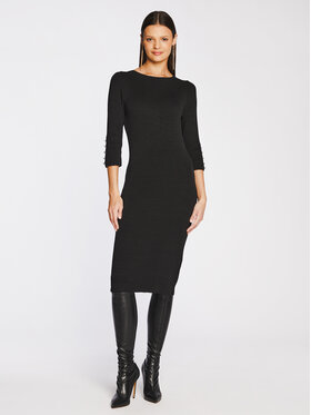 Rage Age Rage Age Φόρεμα υφασμάτινο Bonnie Μαύρο Slim Fit