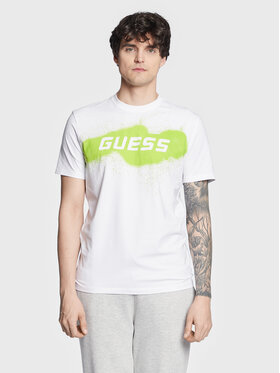 Guess Guess T-shirt Z3GI15 J1314 Blanc Slim Fit