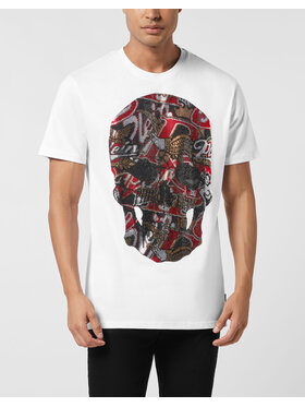 PHILIPP PLEIN PHILIPP PLEIN T-shirt 26235 Bianco Regular Fit