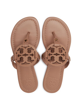Tory Burch Tory Burch Šlepetės per pirštą Miller 21168647 Smėlio