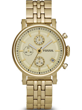 Fossil Fossil Zegarek ES2197 Złoty