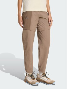 adidas adidas Spodnie outdoor 161749 Brązowy Regular Fit
