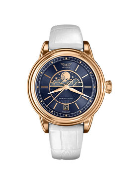 Aviator Aviator Zegarek V.1.33.2.256.4 WM Biały