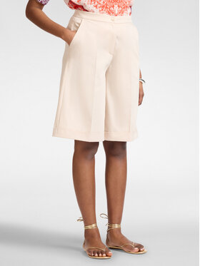 Elena Mirò Elena Mirò Pantaloni di tessuto P097P000444N002 Crema Regular Fit