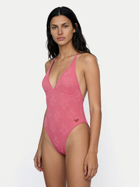 Roxy Roxy Strój kąpielowy Paradise ERJX103791 Różowy