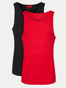 HUGO Hugo Set 2 majic brez rokavov 50469790 Pisana Slim Fit