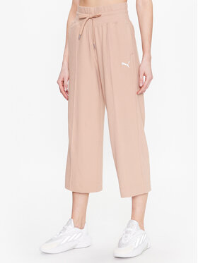 Puma Puma Pantaloni trening Her 673113 Bej Relaxed Fit