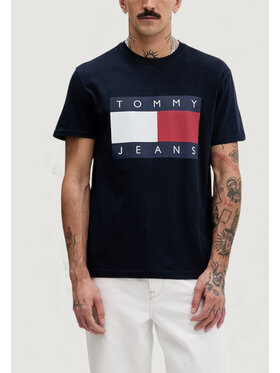Tommy Jeans Tommy Jeans T-shirt DM0DM22645 Blu Casual Fit