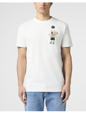 PHILIPP PLEIN PHILIPP PLEIN T-Shirt 30554 Biały Regular Fit