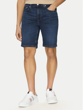 Tommy Hilfiger Tommy Hilfiger Džinsiniai šortai Brooklyn MW0MW39196 Tamsiai mėlyna Slim Fit