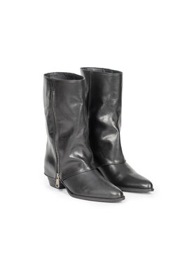 Deni Cler Milano Deni Cler Milano Kozaki T-DC-B564-E5-77-90-1 Czarny