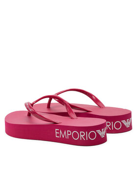 Emporio Armani Natikače XVQS07 XN118 00238 Tamnocrvena