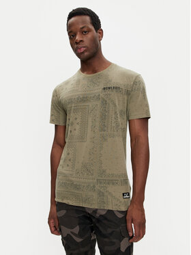 Brave Soul Brave Soul T-särk MTS-568MASCADA Khakivärviline Regular Fit