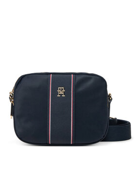 Tommy Hilfiger Tommy Hilfiger Torebka Poppy Camera Bag Corp AW0AW17230 Granatowy