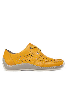 Rieker Rieker Pantofi L1716-68 Galben