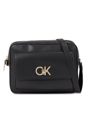 Calvin Klein Calvin Klein Borsetta Re-Lock Camera Bag W/Flap K60K611083 Nero