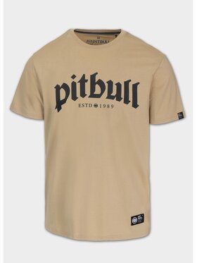 PITBULL PITBULL T-Shirt O'SIDE Beżowy Regular Fit